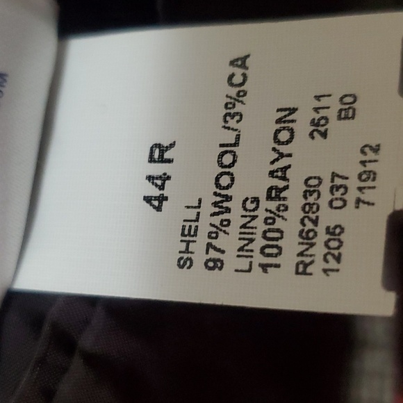 Lands' End Wool Cashmere Blend Blazer Sport Jacket 44R - Picture 10 of 16